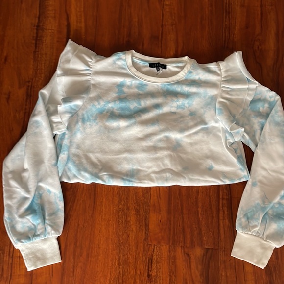 1 State blue and white sweatsuit. Size small - Picture 3 of 3